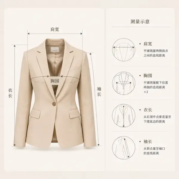 ⑤ 尺码对照图